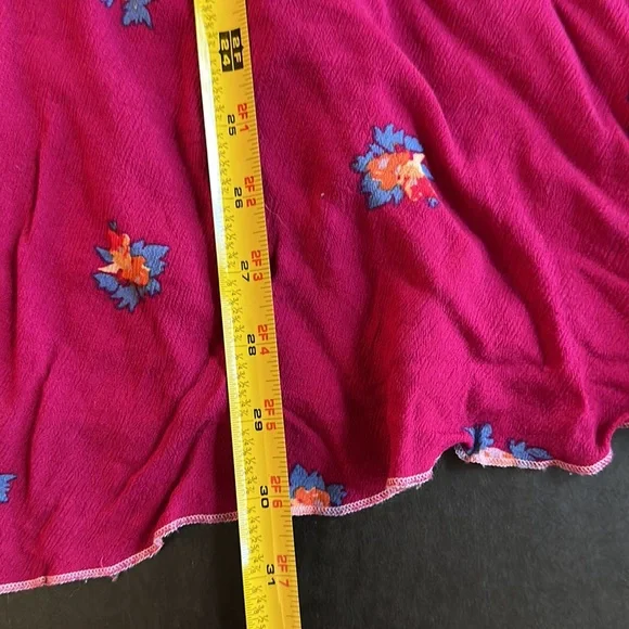 FREE PEOPLE. INTIMATELY. Light weight swing dress with tie back. Size S - Picture 7 of 7